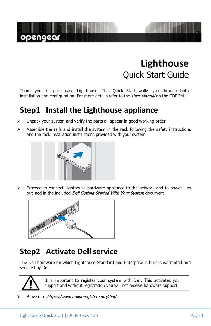 Opengear ACM5004-GV-E quick start guide
