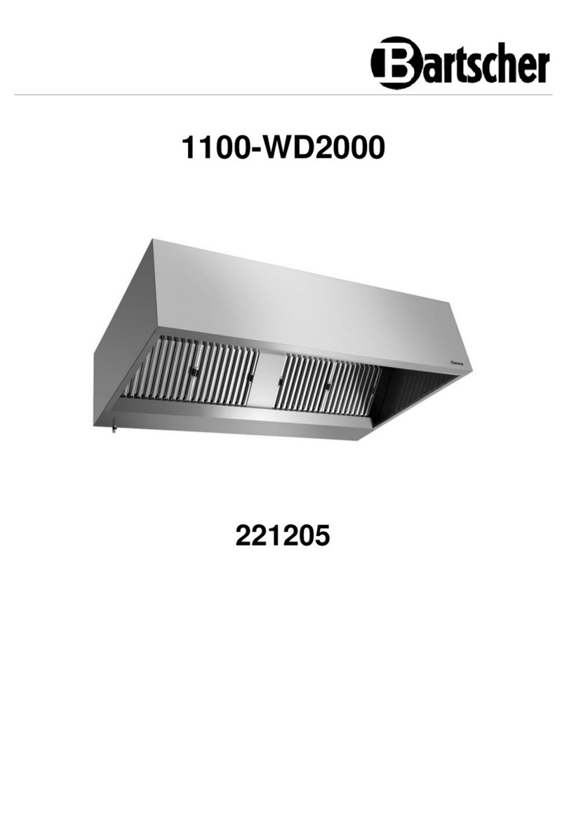 Bartscher 1100-WD2000 Original instruction manual