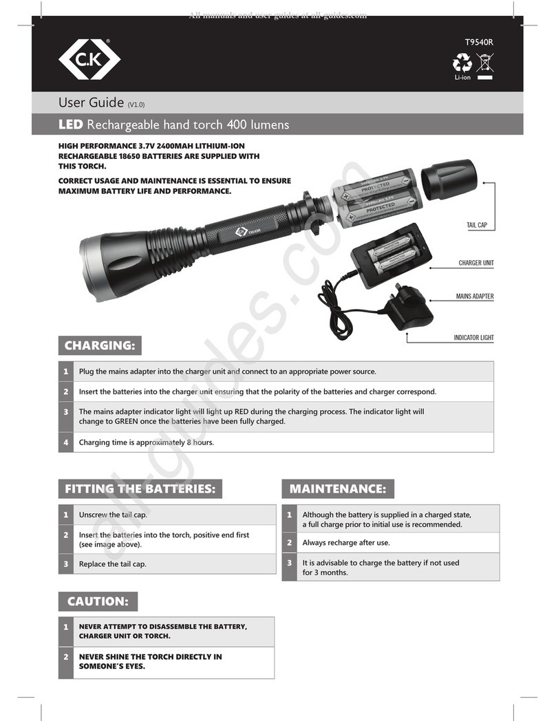 c.k T9540R User manual