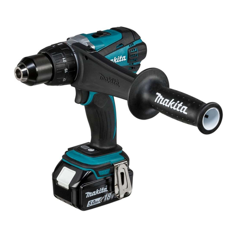 Makita DDF458RTJ User manual