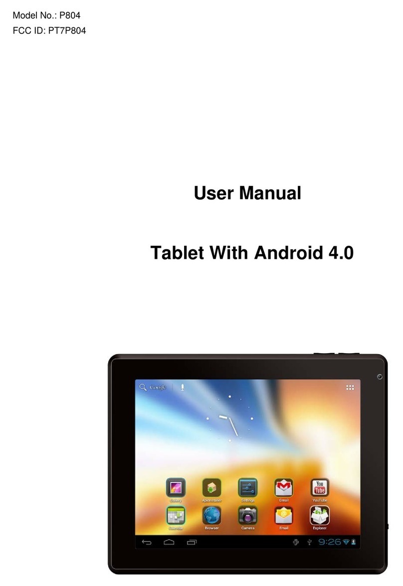 PiPO P804 User manual
