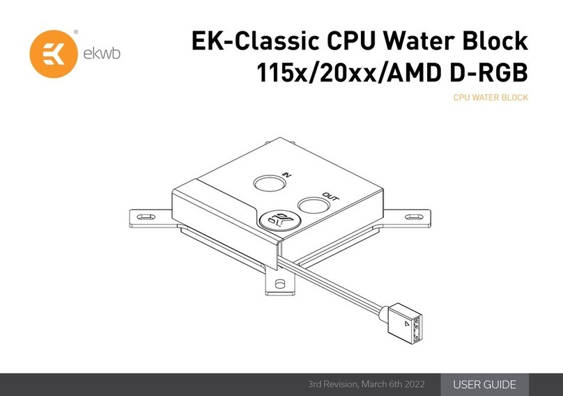 ekwb 115 Series User manual
