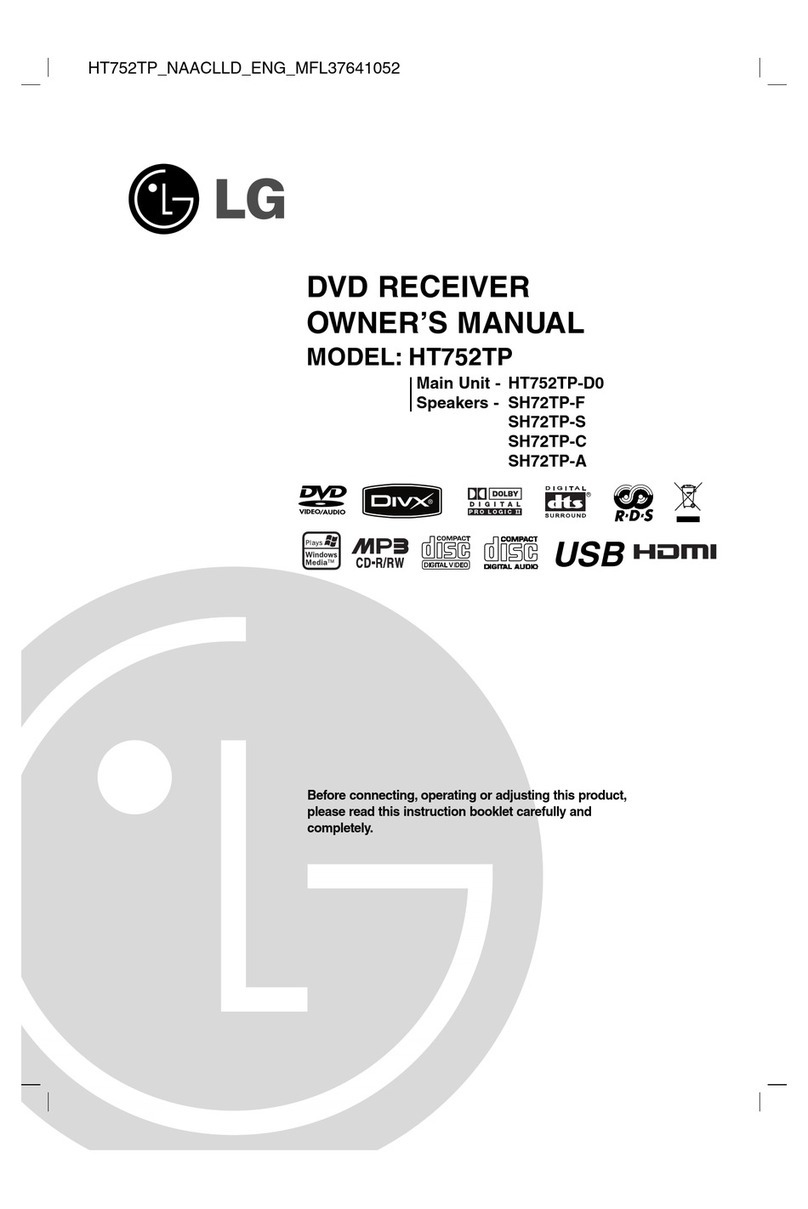 LG HT752TP-D0 User manual