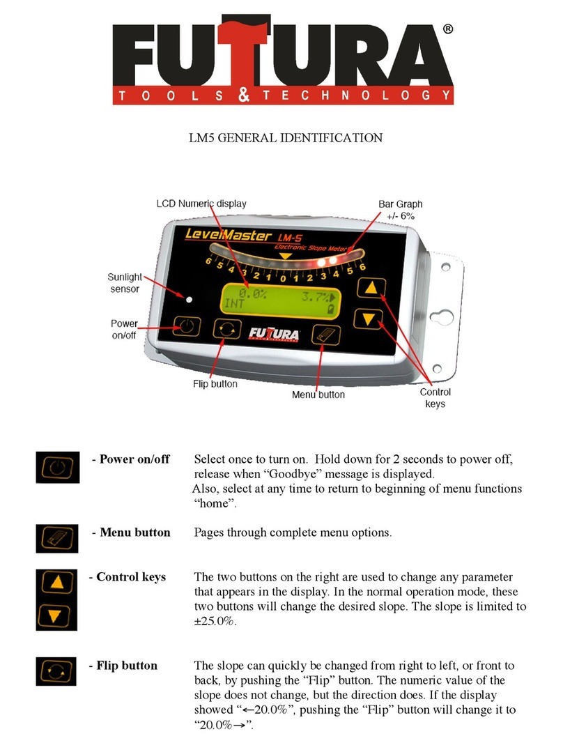 Futtura LevelMaster LM5 Operator's manual