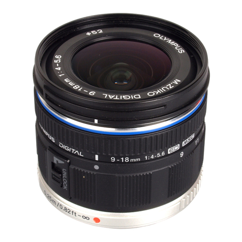 Olympus Zuiko Digital ED 9-18mm f4.0-5.6 User manual