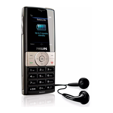 Philips Xenium 9A9k User manual