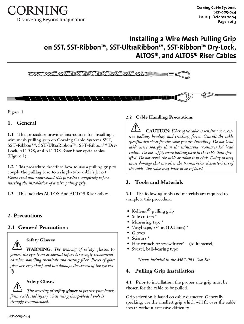 CORNING SST Instruction Manual CORNING SST Instruction Manual
