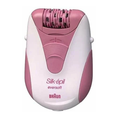 Braun Silk-epil eversoft quick start guide