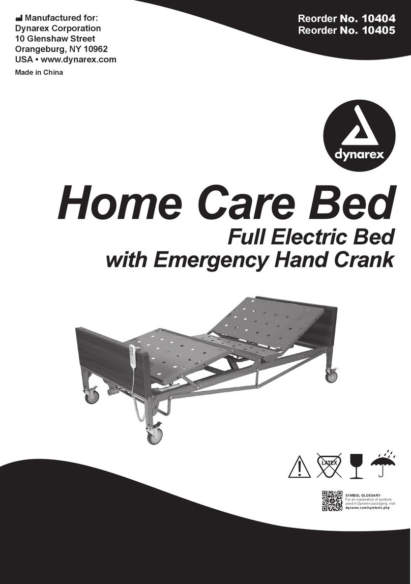 dynarex Home Care Bed manual