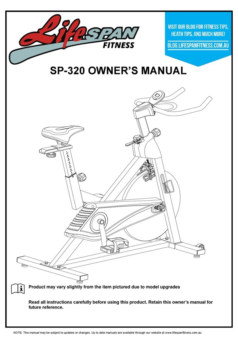 Life Span SP-320 User manual Life Span SP-320 User manual