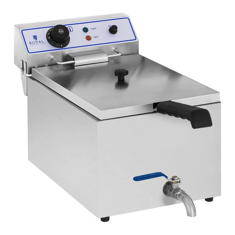 Royal Catering RCEF 15E user manual