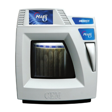CEM MARS 6 User manual