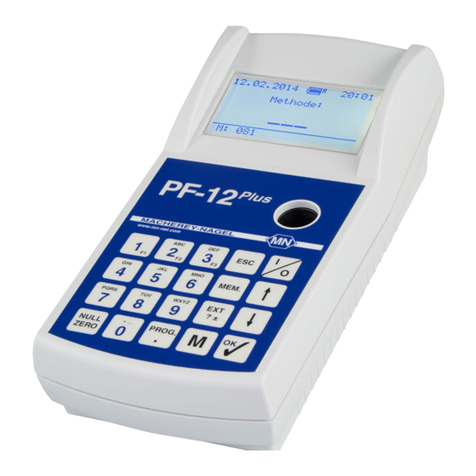 Macherey-Nagel PF-12 Plus User manual