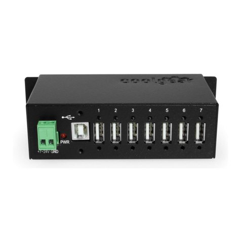 CoolGear USBG-7DU2i User manual