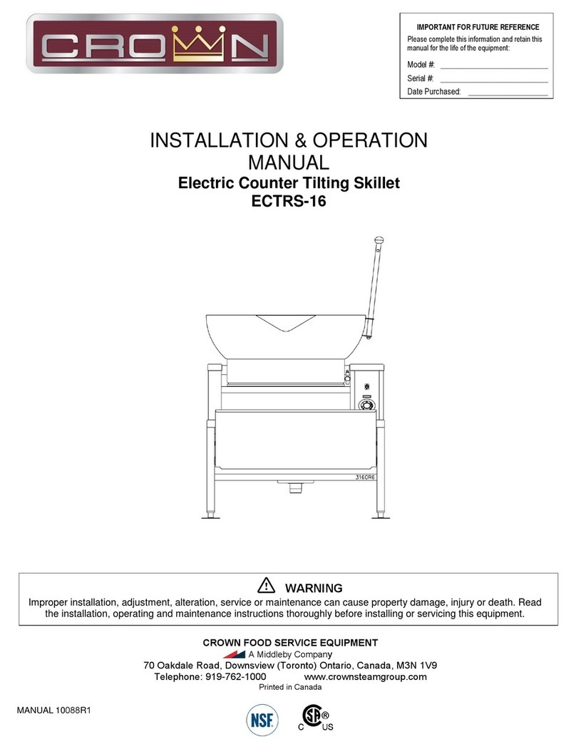 Crown ECTRS-16 Installation & operation manual Crown ECTRS-16 Installation & operation manual