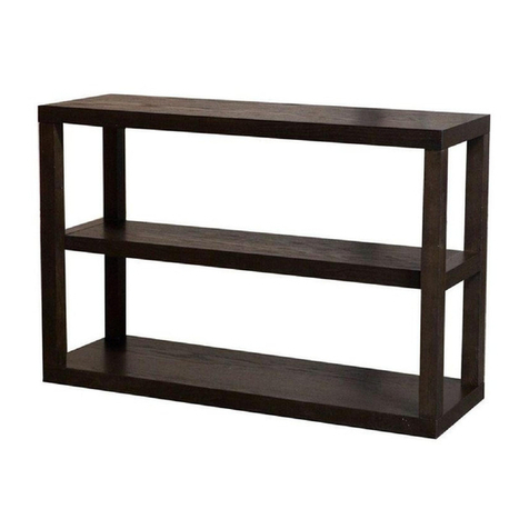 West Elm parsons low bookshelf User manual West Elm parsons low bookshelf User manual