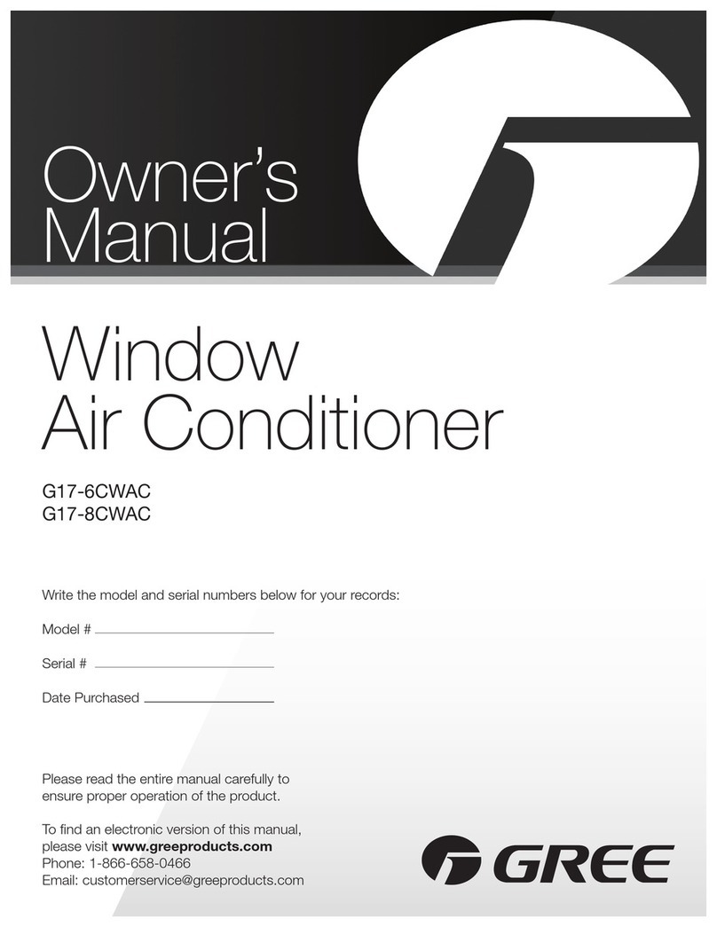 Gree G17-6CWAC User manual