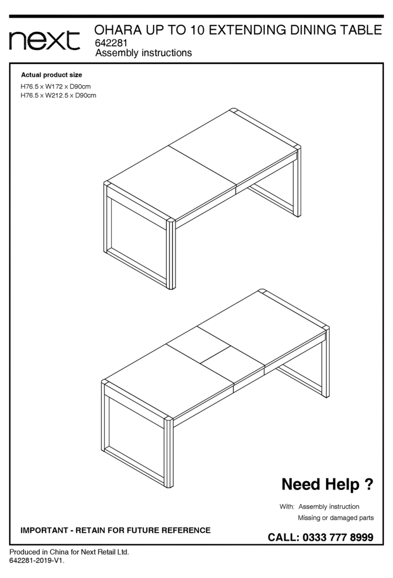 Next OHARA 642281 User manual Next OHARA 642281 User manual