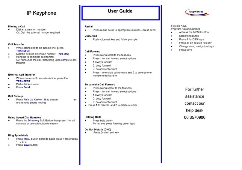 Yealink T41 User manual