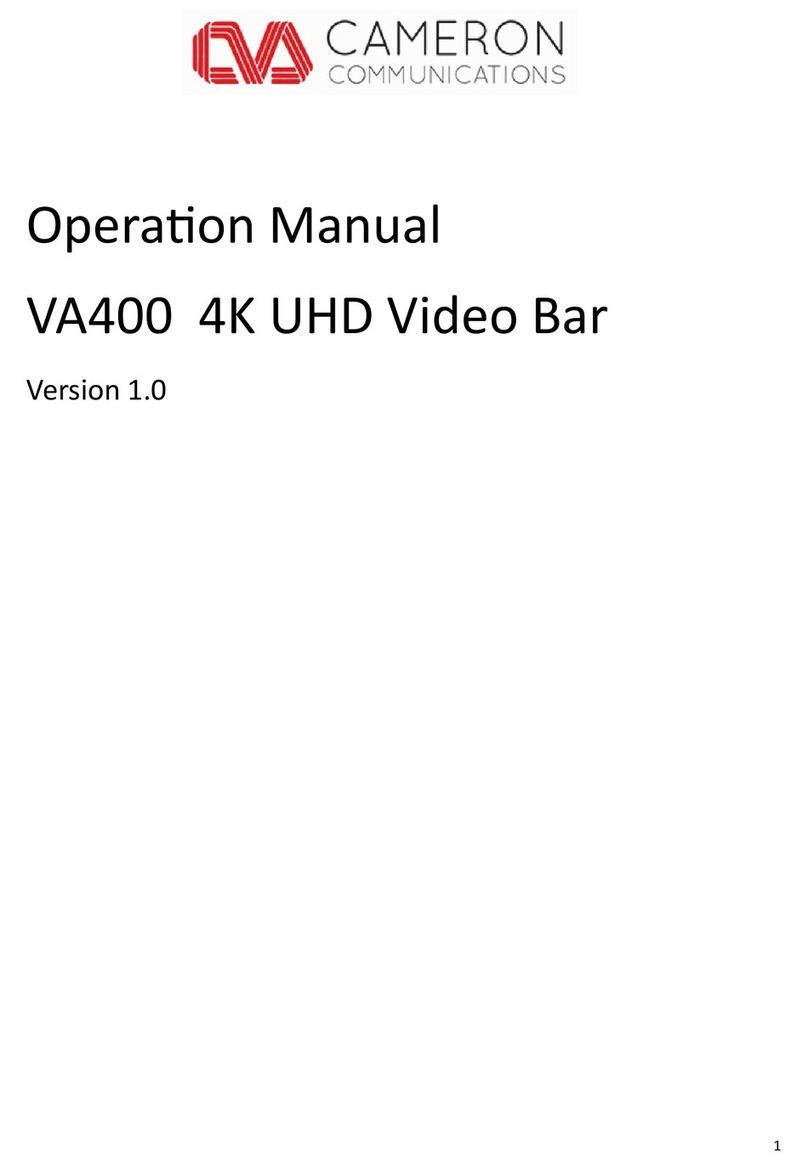 Cameron Communications VA400 User manual