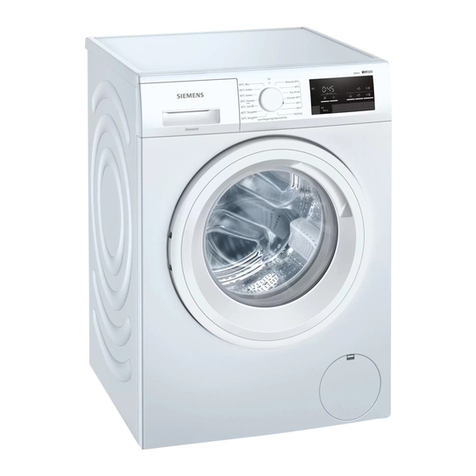 Siemens WM14UUP9DN User manual and installation instructions