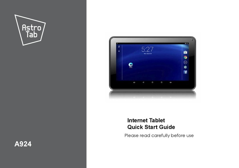 Astro Tab A924 User manual