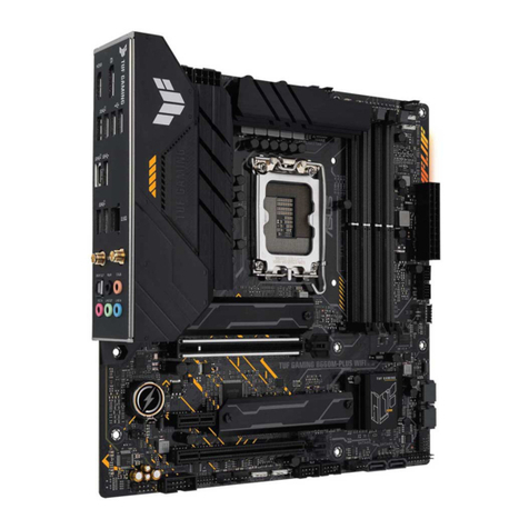 Asus TUF GAMING B660M-PLUS WIFI quick start guide