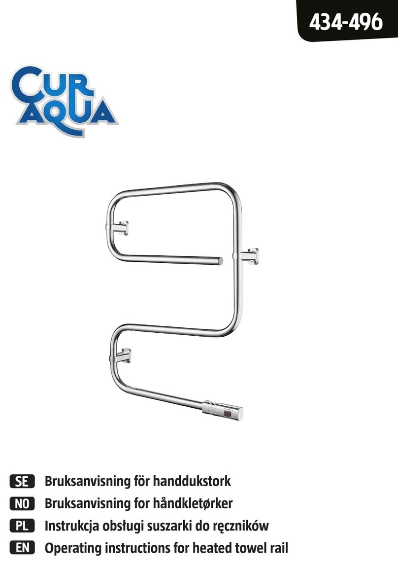 CUR AQUA 434-496 operating instructions