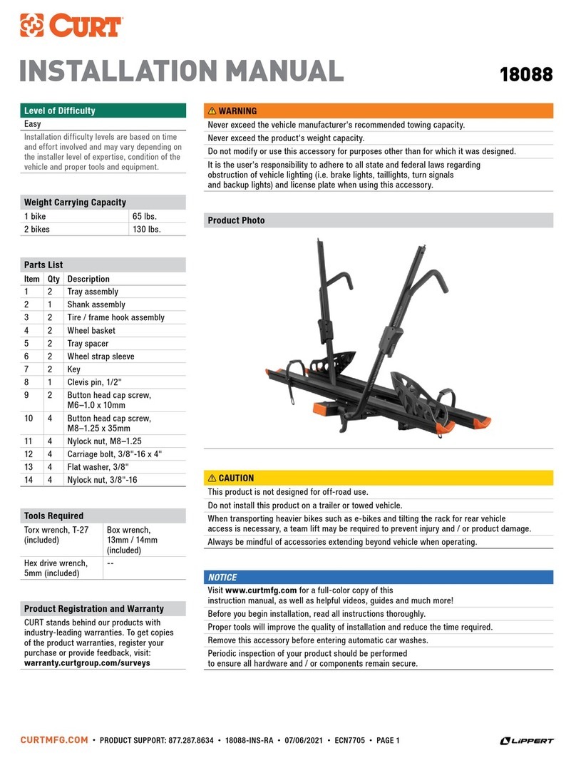Lippert Curt 18088 installation manual