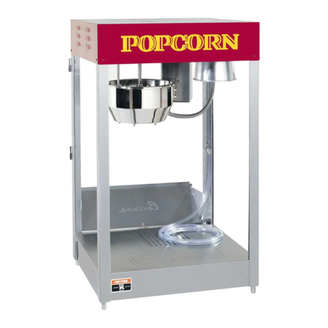 Cretors PROFITEER User manual Cretors PROFITEER User manual