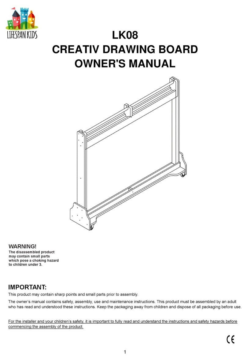 LifeSpan Kids LK08 owner's manual