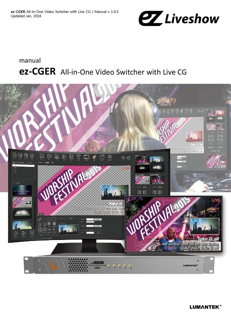 Lumantek ez Liveshow ez-CGER manual