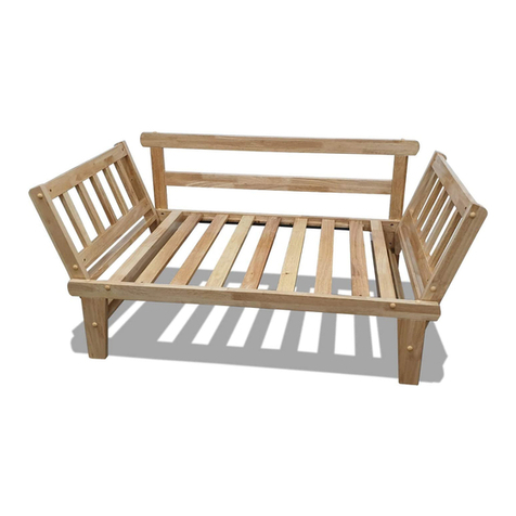 Futon SESAMO BED User manual