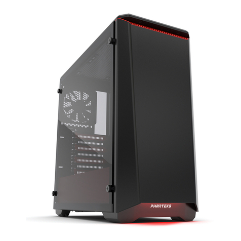 Phanteks Eclipse Series Quick installation guide Phanteks Eclipse Series Quick installation guide