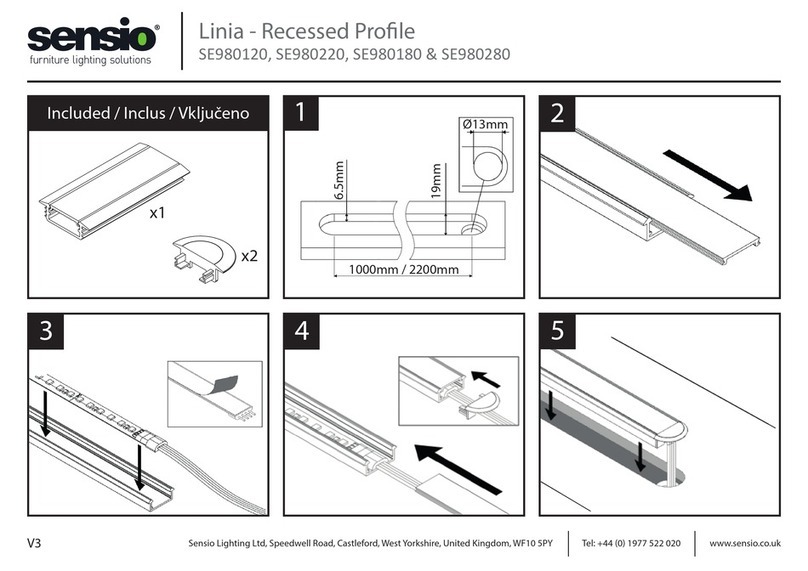 Sensio Linia SE980120 User manual