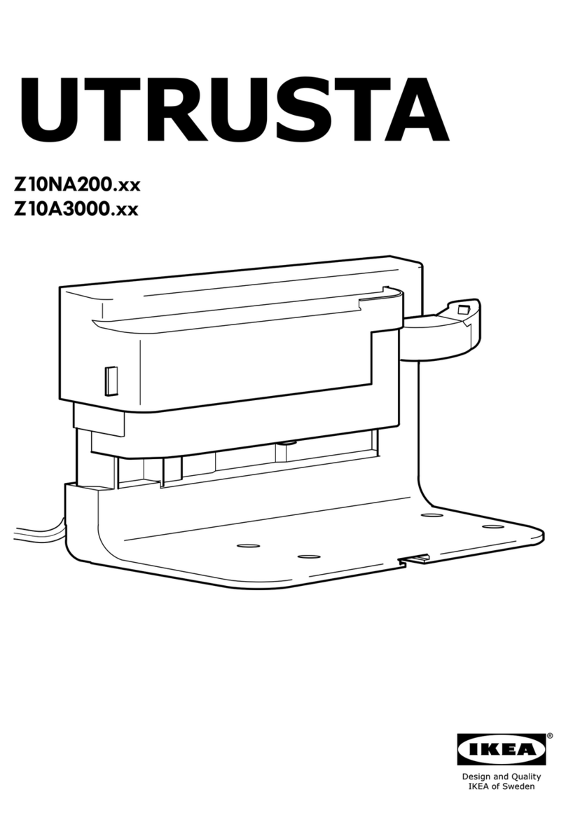 IKEA UTRUSTA User manual
