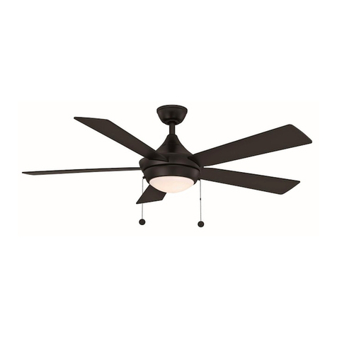 Fanimation AireDrop LP7654LBL User manual
