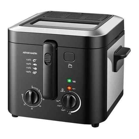 ARTHUR MARTIN AMP132 user manual