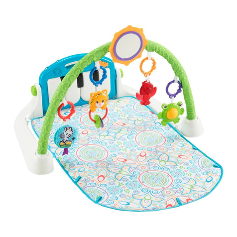 Fisher-Price Shakira First Steps Kick & Play Piano Gym manual