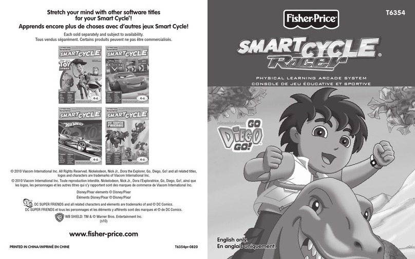 Fisher-Price Smart Cycle Go Diego Go Dino manual