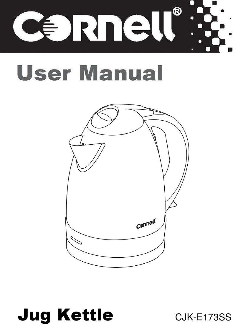 Cornell CJK-E173SS user manual