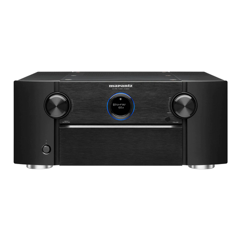 Marantz AV8805A quick start guide