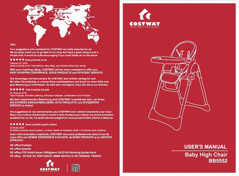 Costway BB5552 user manual