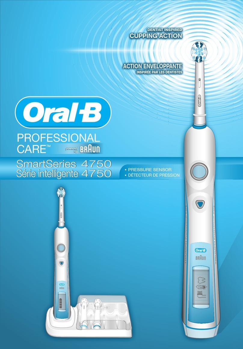 Braun Oral-B Professional Care SmartSeries 4750 manual