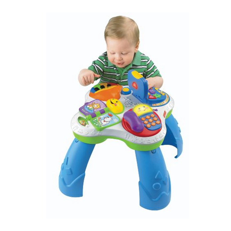 Fisher-Price Laugh & Learn Fun with Friends Musical Table manual