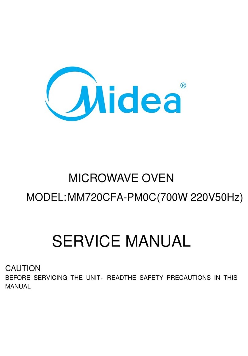 Midea MM720CFA-PM0C User manual