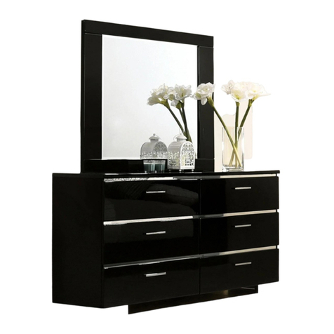 Furniture of America FOA7039D Assembly instructions