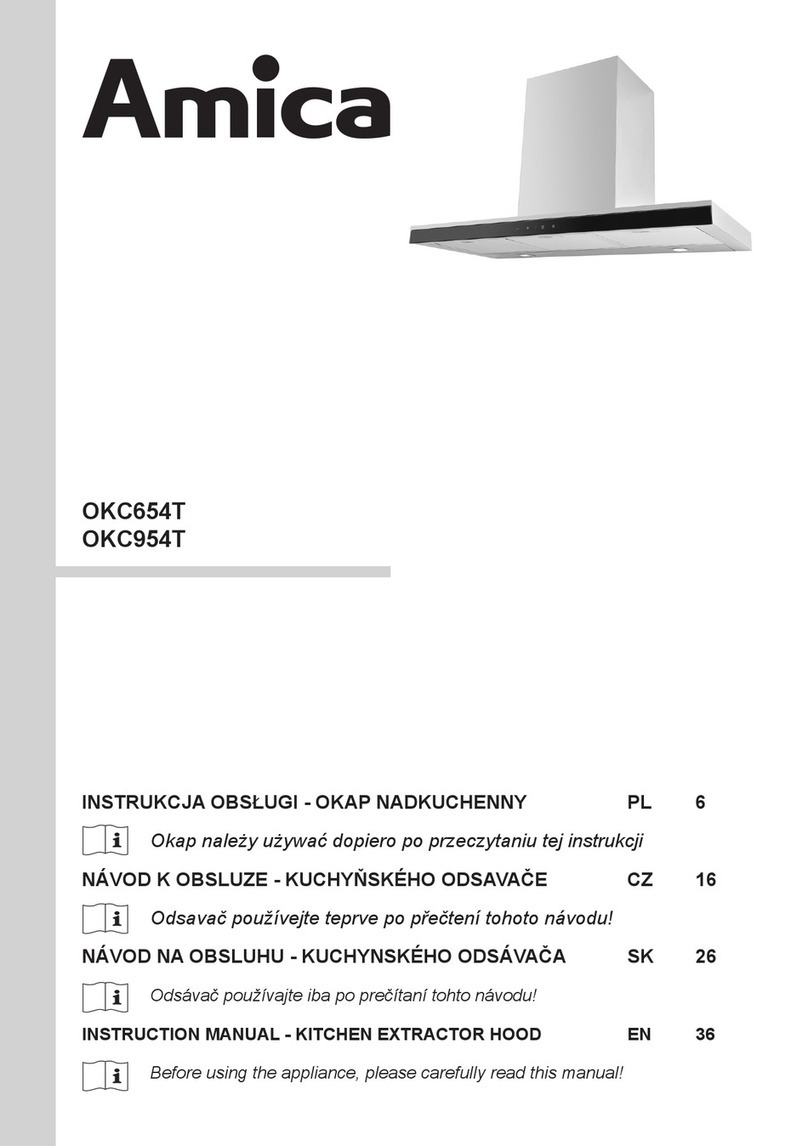Amica OKC954T User manual Amica OKC954T User manual