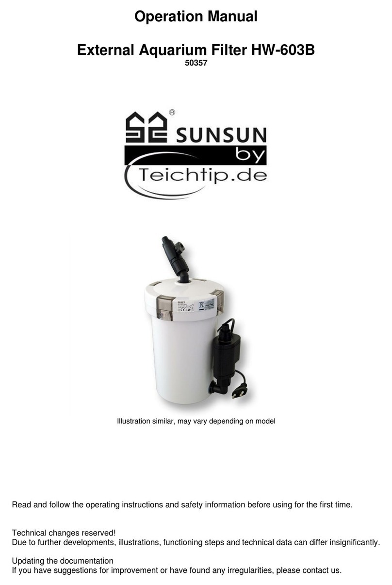 TeichTip SunSun HW-603B Operation manual