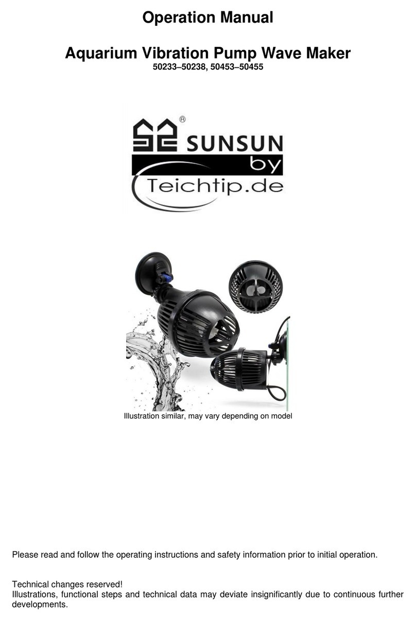 TeichTip SunSun JVP-101A User manual